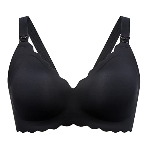 Momcozy Nursing Bras for Breastfeeding, Jelly Strip Support Maternity Bra