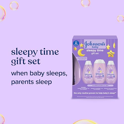 Johnson's Baby Sleepy Time Gift Set, 3 Items