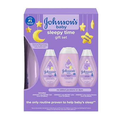 Johnson's Baby Sleepy Time Gift Set, 3 Items
