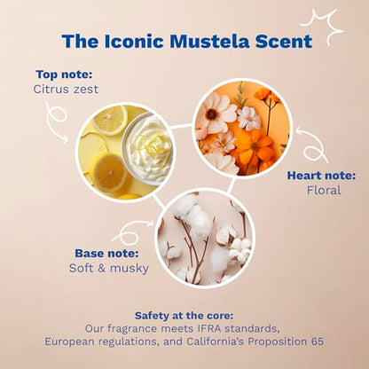 Mustela Baby Oil - Moisturizing Oil for Massage - with Natural Avocado, Pomegranate & Sunflower Oil - From birth on - 3.38 fl. Oz