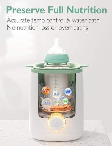 Momcozy Baby Bottle Warmer for Breast Milk, Fullest Nutrients Preserved