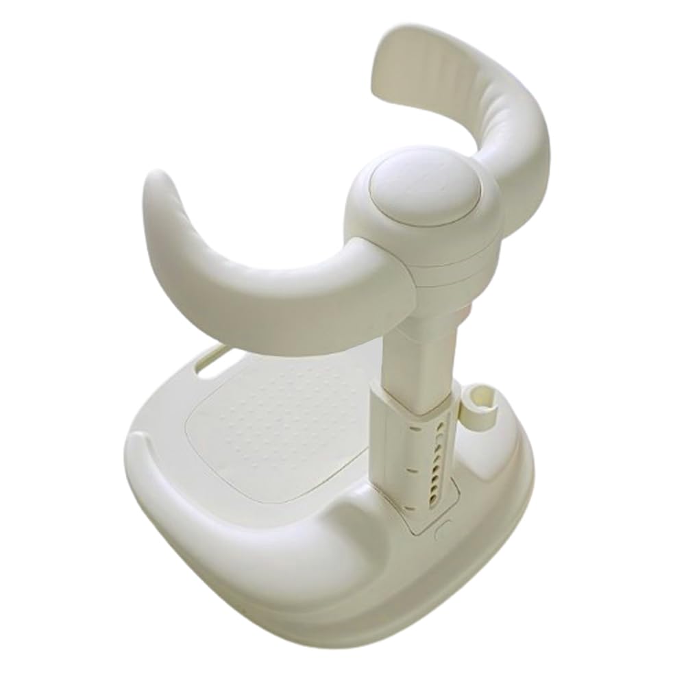 It likes AGUARD Easy Bath Bath Shower Helper Handles for Tube Adjust Length Stand Cream 16.5(L) x 17.7(W) x16.9~21.6inch