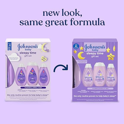 Johnson's Baby Sleepy Time Gift Set, 3 Items