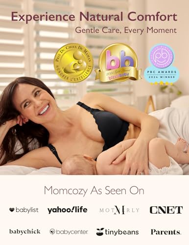 Momcozy Nursing Bras for Breastfeeding, Jelly Strip Support Maternity Bra