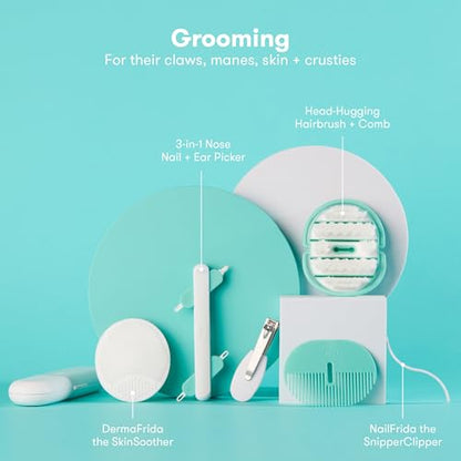 Frida Baby Ultimate Baby Kit, 10 piece New Born Essentials Gift Set Includes Wellness Sick Day, Gas Relief, Grooming Tools & Teething Toys