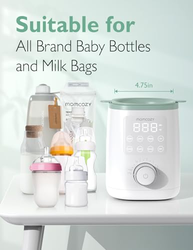 Momcozy Baby Bottle Warmer for Breast Milk, Fullest Nutrients Preserved