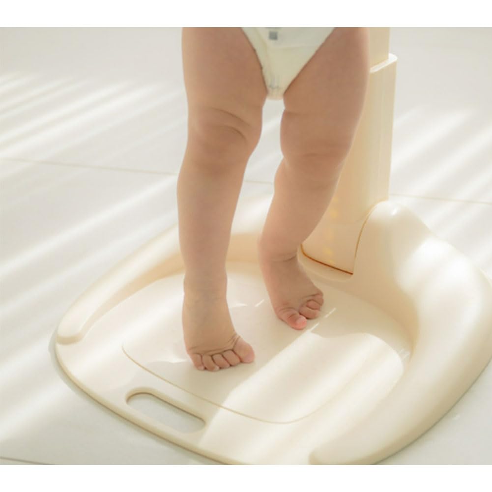 It likes AGUARD Easy Bath Bath Shower Helper Handles for Tube Adjust Length Stand Cream 16.5(L) x 17.7(W) x16.9~21.6inch