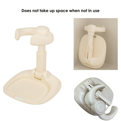 It likes AGUARD Easy Bath Bath Shower Helper Handles for Tube Adjust Length Stand Cream 16.5(L) x 17.7(W) x16.9~21.6inch
