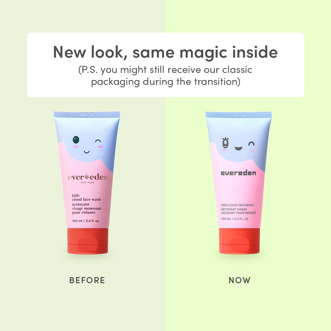 Evereden Kids Face Wash, Cream, & SPF 20 Cream Set