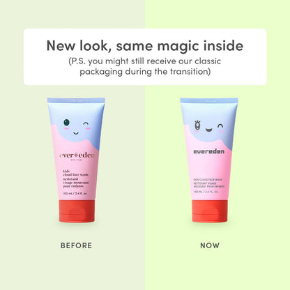 Evereden Kids Face Wash, Cream, & SPF 20 Cream Set