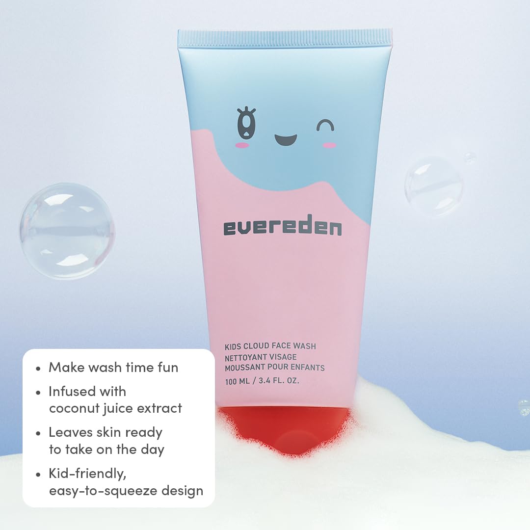 Evereden Kids Face Wash, Cream, & SPF 20 Cream Set