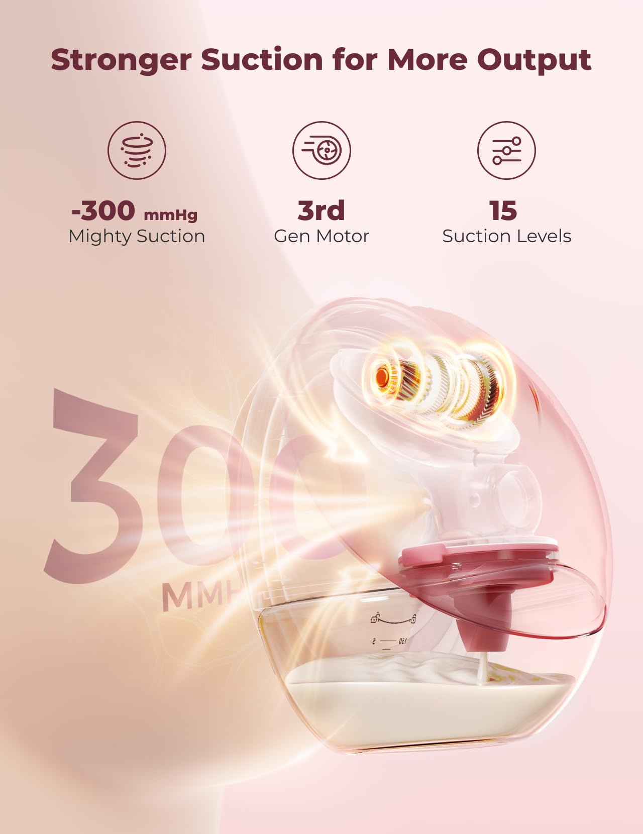Momcozy Mobile Flow Original M9,24mm for Love Mommy Breastfeeding 24mm
