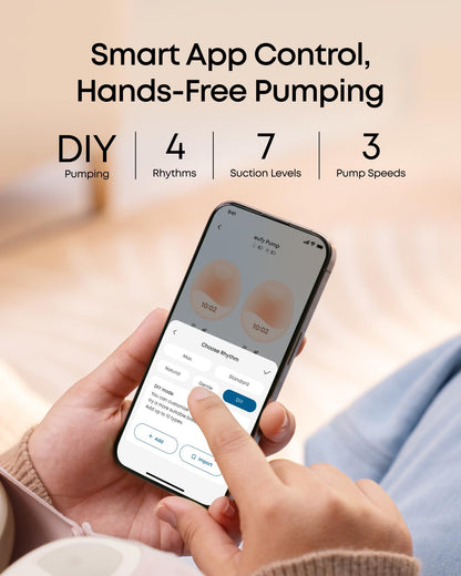 eufy Security Heated Wearable Breast Pump E20, Hands-Free, App Control