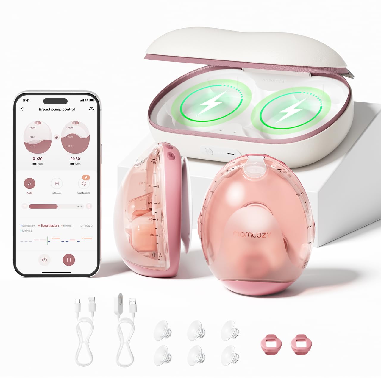 Momcozy M5 Smart with APP Hands-Free