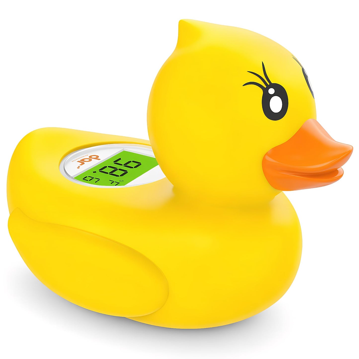 Baby Bath Thermometer, Digital Water Temperature Thermometers with 3 Color Backlit and Temperature Warning, Safety Bath Tube Thermometers Floating Toy for Infant, Toddler