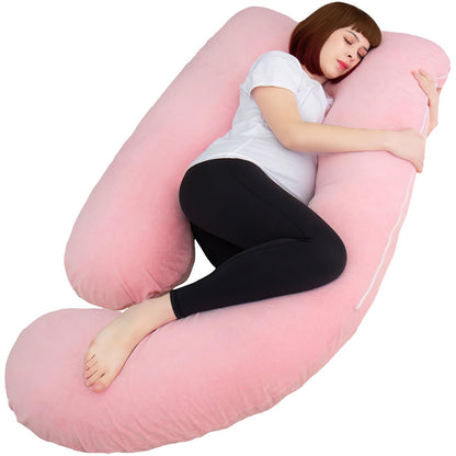AMCATON 60 Inch Pregnancy Pillow for Sleeping, Extra Large U Shaped Body Pillow, Maternity Pillow for Pregnant Women