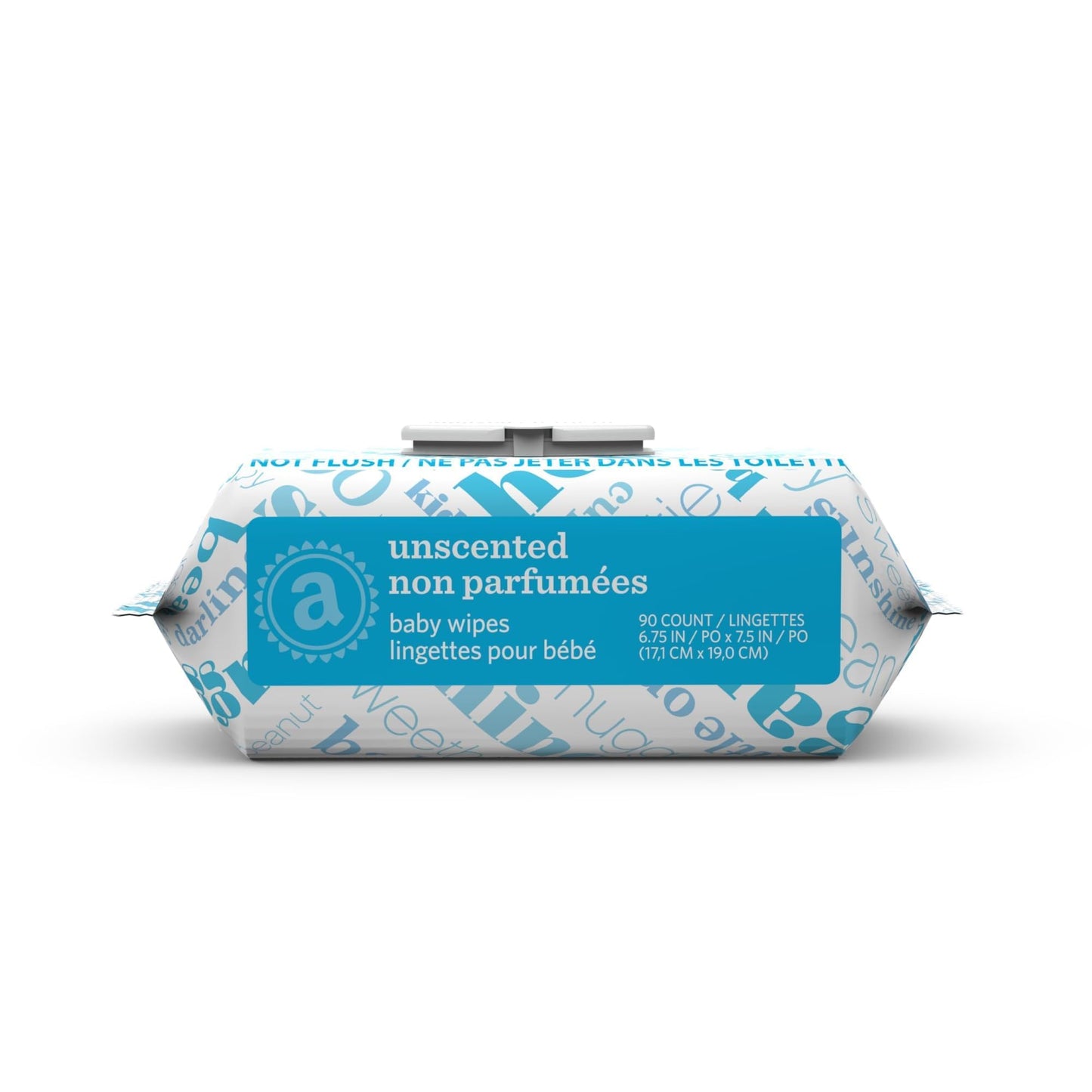 Amazon Elements Baby Wipes, Unscented, Hypoallergenic, Alcohol-Free, With Aloe and Vitamin E,Flip-Top Packs