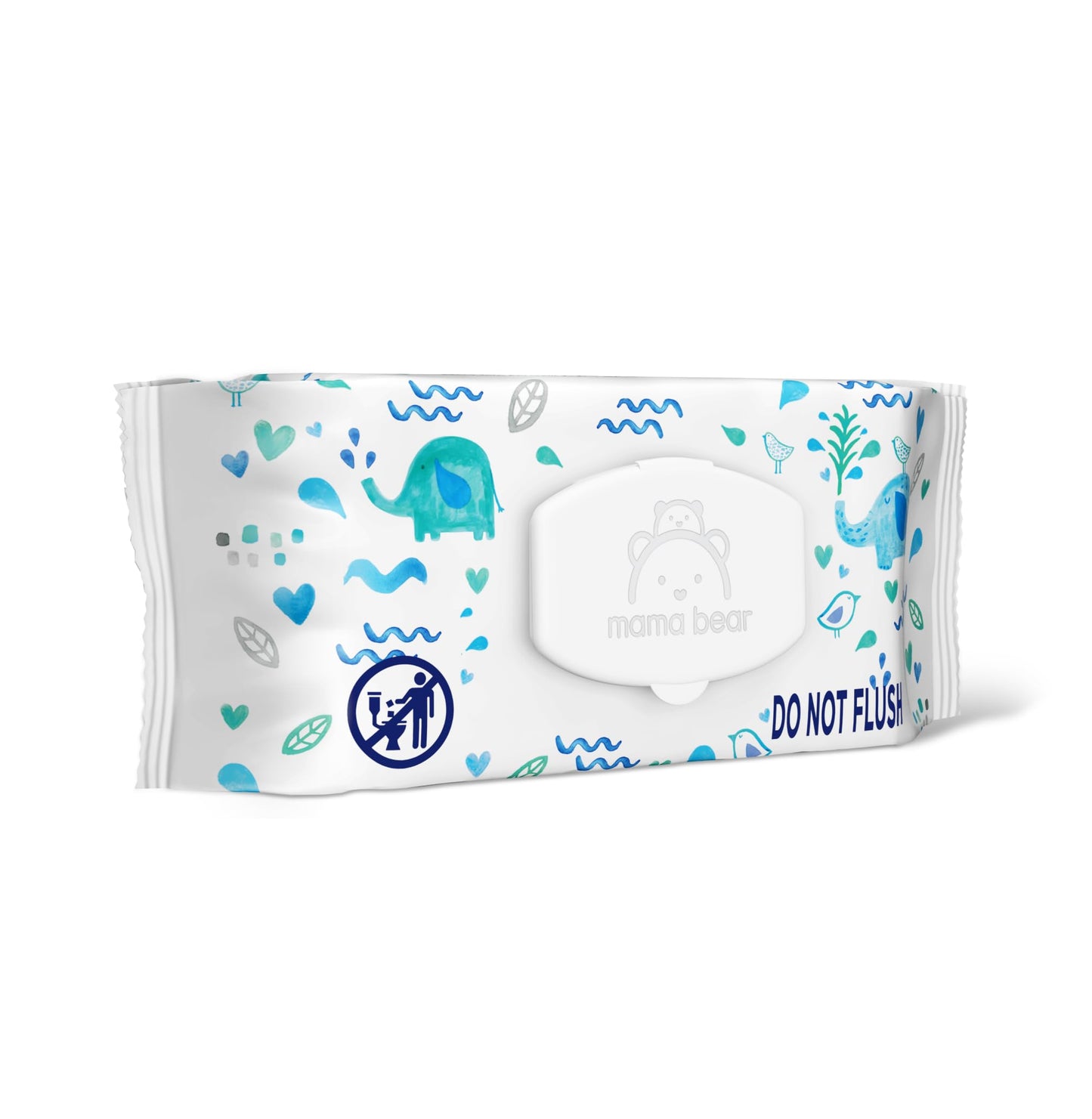 Amazon Brand - Mama Bear 99% Water Baby Wipes, Hypoallergenic, Fragrance Free