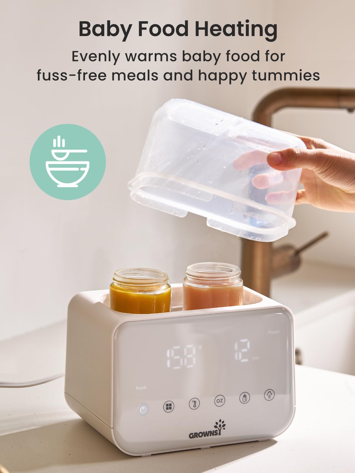 W3 Double Bottle Warmer for Baby