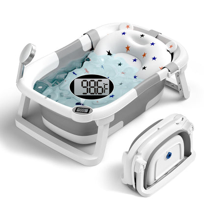 Foldable Baby Bath Tub Frog