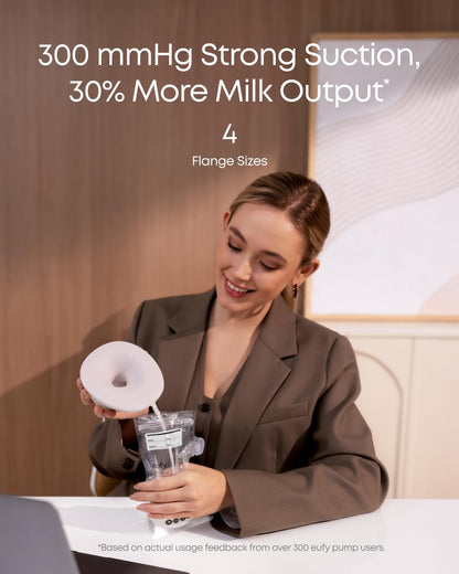 eufy Security Heated Wearable Breast Pump