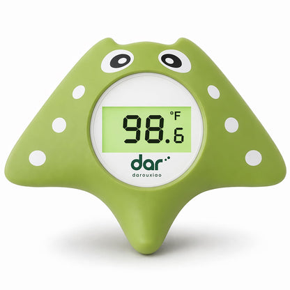 Baby Bath Thermometer, Digital Water Temperature Thermometers with 3 Color Backlit and Temperature Warning, Safety Bath Tube Thermometers Floating Toy for Infant, Toddler