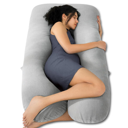 QUEEN ROSE Pregnancy Pillow, U Shaped Full Body Pillows for Sleeping Support, Maternity Pillow for Pregnant Women