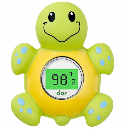 Baby Bath Thermometer, Digital Water Temperature Thermometers with 3 Color Backlit and Temperature Warning, Safety Bath Tube Thermometers Floating Toy for Infant, Toddler