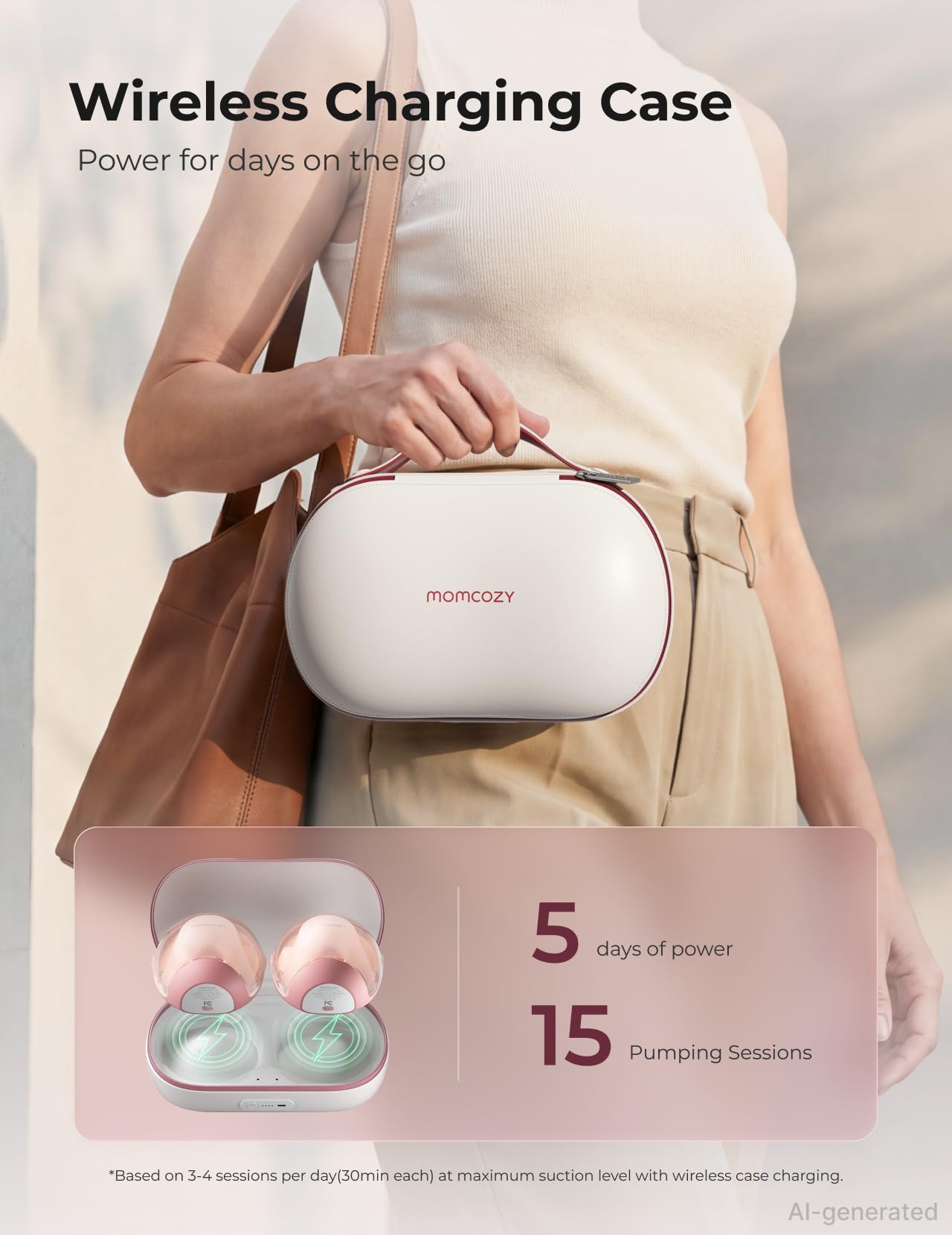 Momcozy M5 Smart with APP Hands-Free