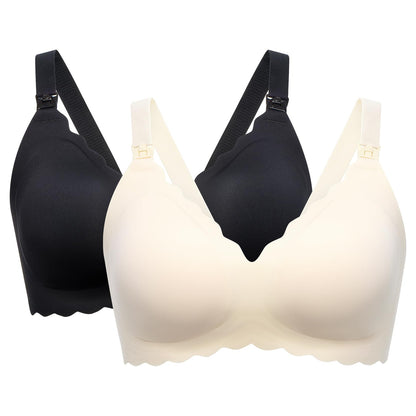 Momcozy Nursing Bras for Breastfeeding, Jelly Strip Support Maternity Bra