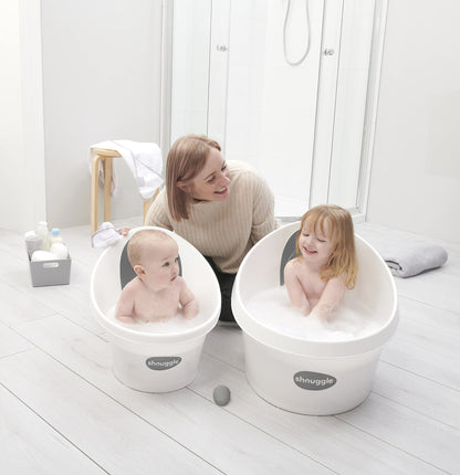 Toddler & Baby Bath Accessories Bundle | Ellie Toy Scoop, Washy Rinse Jug, Stack n Sail Boats, Wishy Sensory Toy - 6-Piece Set, Taupe