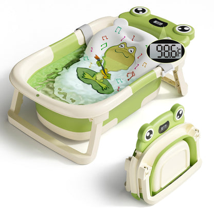 Foldable Baby Bath Tub Frog