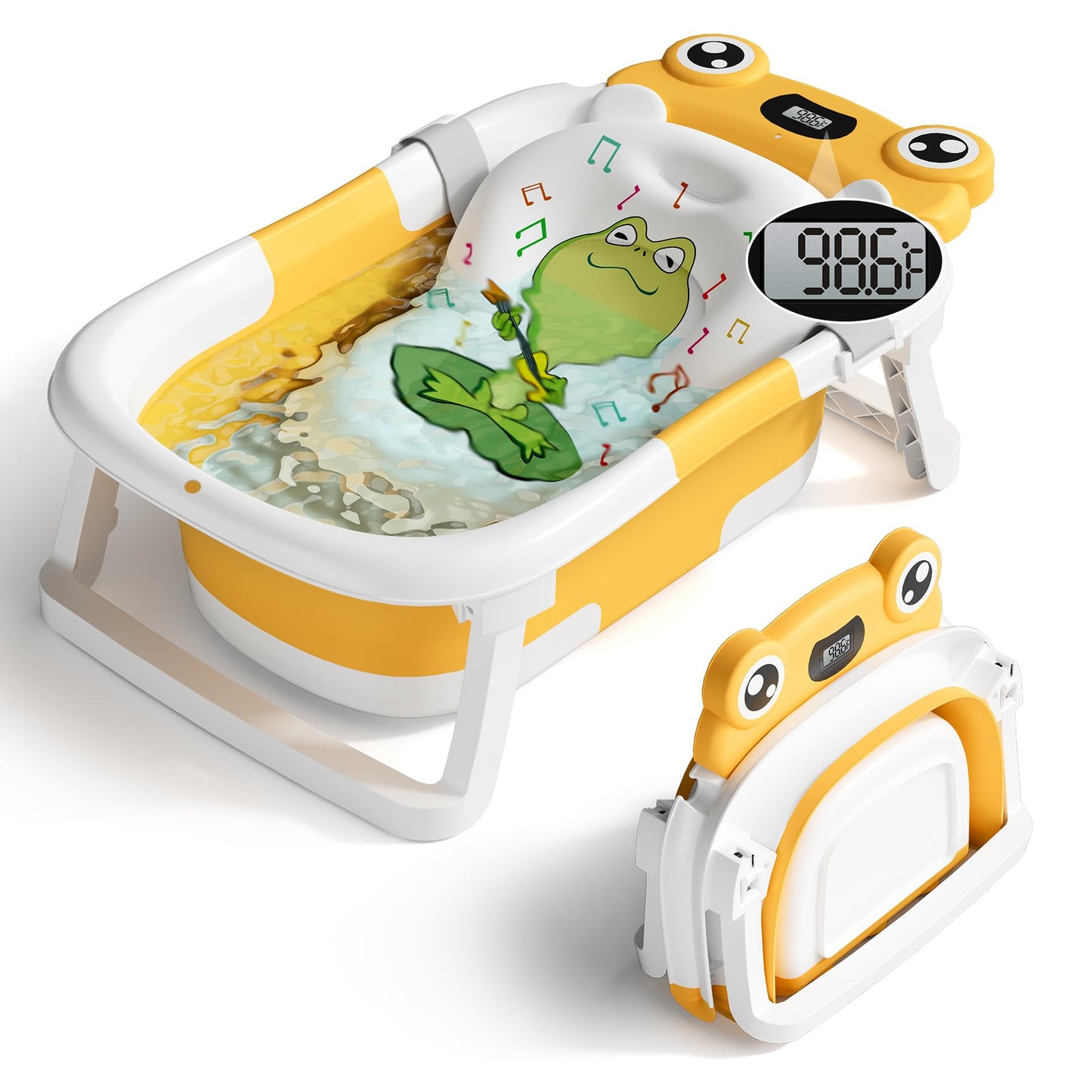 Foldable Baby Bath Tub Frog
