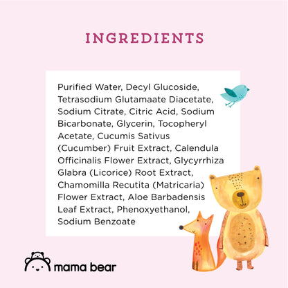 Amazon Brand - Mama Bear 99% Water Baby Wipes, Hypoallergenic, Fragrance Free