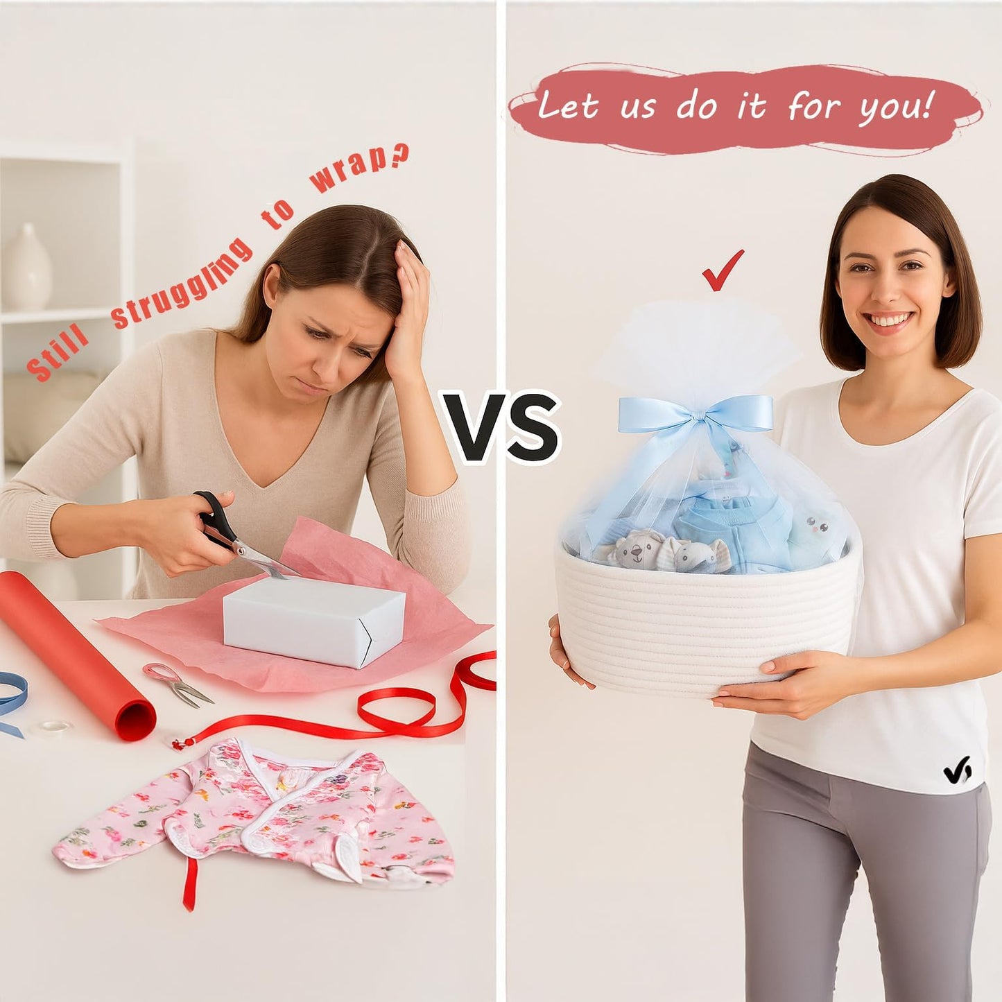 Ultimate Baby Shower Gifts for Girls, Newborn Essentials Must Haves,Large Baby Girl Gift Basket Set Essential Stuff,Gender Reveal Gifts,Rattle Swaddle,Pink,Baby Registry Search,Diaper Caddy Organizer