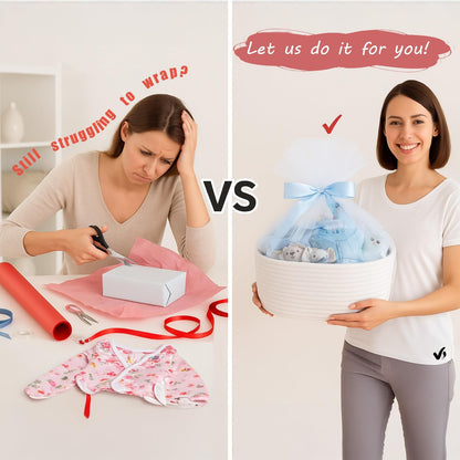 Ultimate Baby Shower Gifts for Girls, Newborn Essentials Must Haves,Large Baby Girl Gift Basket Set Essential Stuff,Gender Reveal Gifts,Rattle Swaddle,Pink,Baby Registry Search,Diaper Caddy Organizer
