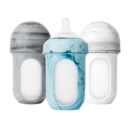 Boon Nursh Reusable Silicone Pouch Baby Bottles