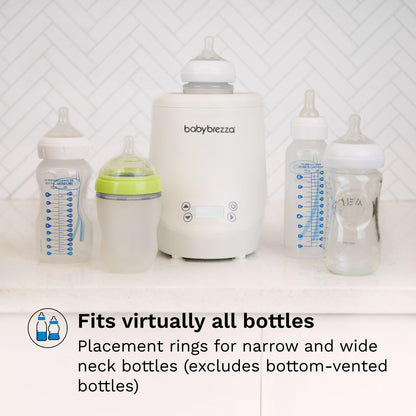 Baby Brezza AirSwirl Waterless Baby Bottle Warmer for Breastmilk + Formula