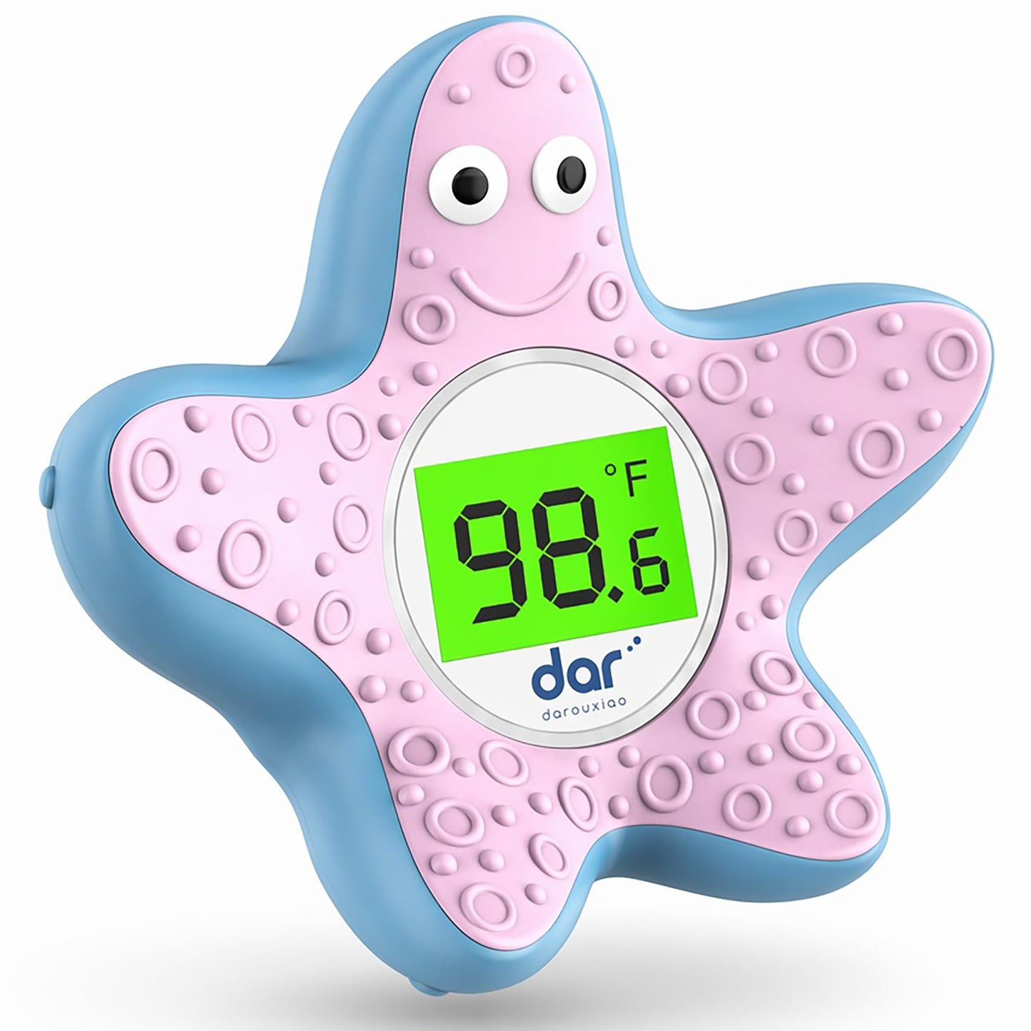 Baby Bath Thermometer, Digital Water Temperature Thermometers with 3 Color Backlit and Temperature Warning, Safety Bath Tube Thermometers Floating Toy for Infant, Toddler