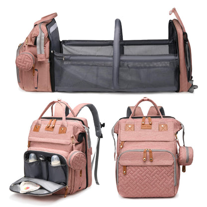 Jeryswet Diaper Bag with Changing Station, Diaper Bag Backpack