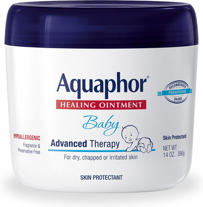 Aquaphor Baby Healing Ointment Advanced Therapy Skin Protectant for Chapped or Dry Skin