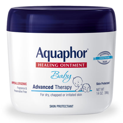 Aquaphor Baby Healing Ointment Advanced Therapy Skin Protectant for Chapped or Dry Skin