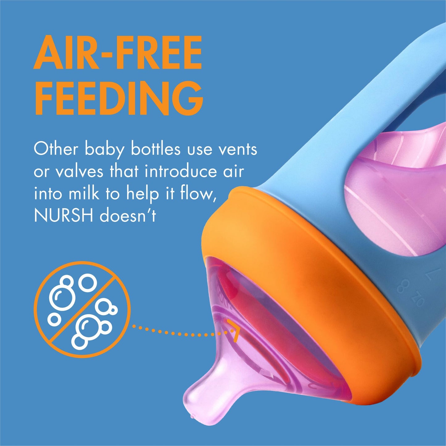 Boon Nursh Reusable Silicone Pouch Baby Bottles