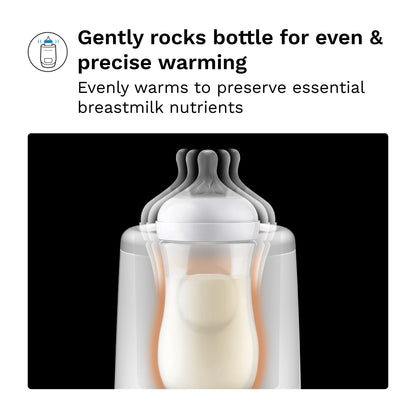 Baby Brezza AirSwirl Waterless Baby Bottle Warmer for Breastmilk + Formula