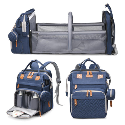 Jeryswet Diaper Bag with Changing Station, Diaper Bag Backpack