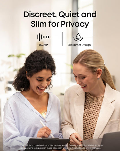 eufy Security Heated Wearable Breast Pump E20, Hands-Free, App Control