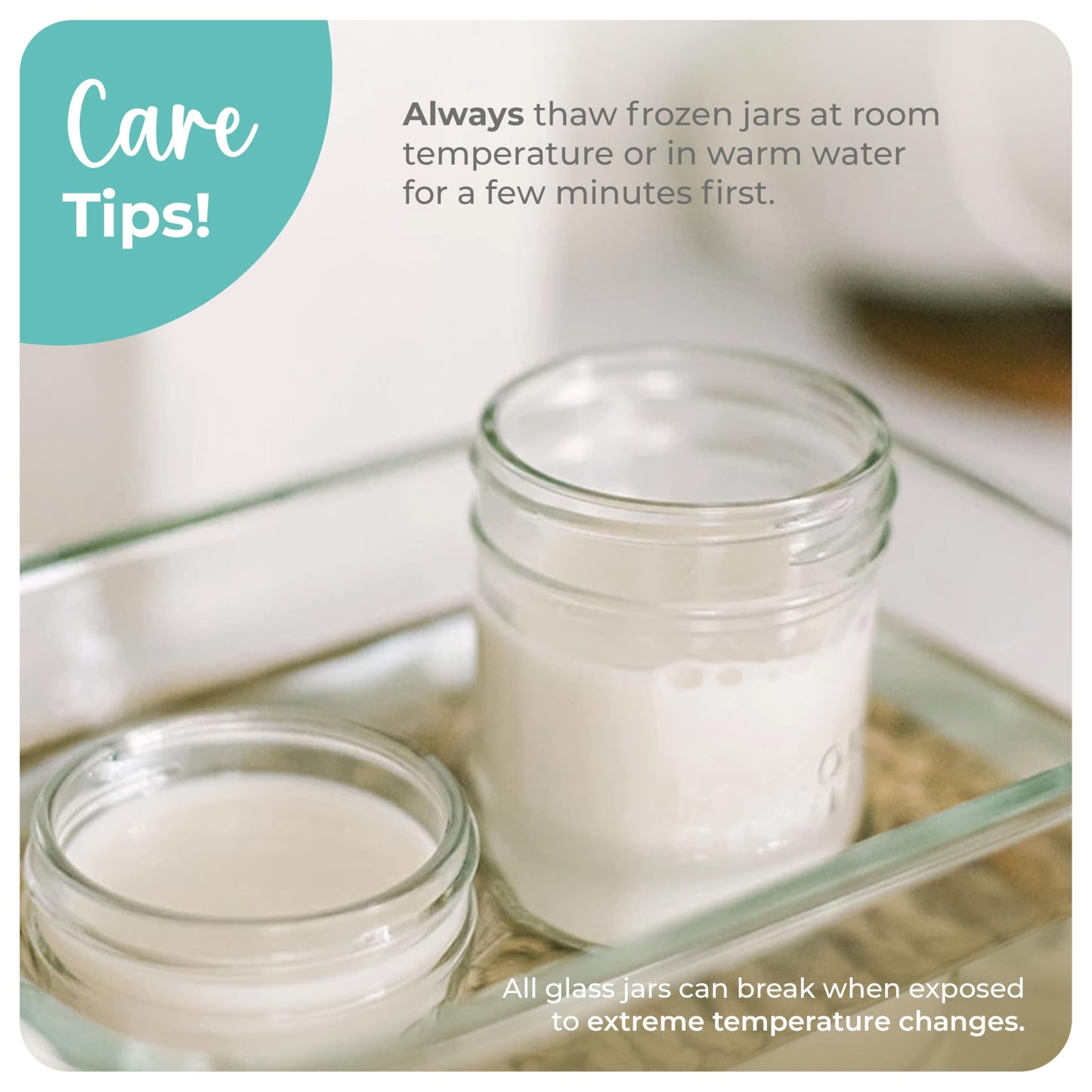 Mason Bottle Baby Glass Bottle Gift Set & Breastmilk Storage Set