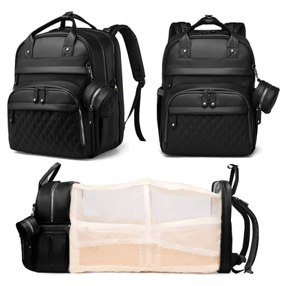Astro alan Baby Diaper Bags with Changing Station, Waterproof Diaper Bag Backpack for Moms Dads