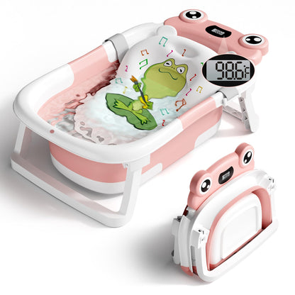 Foldable Baby Bath Tub Frog