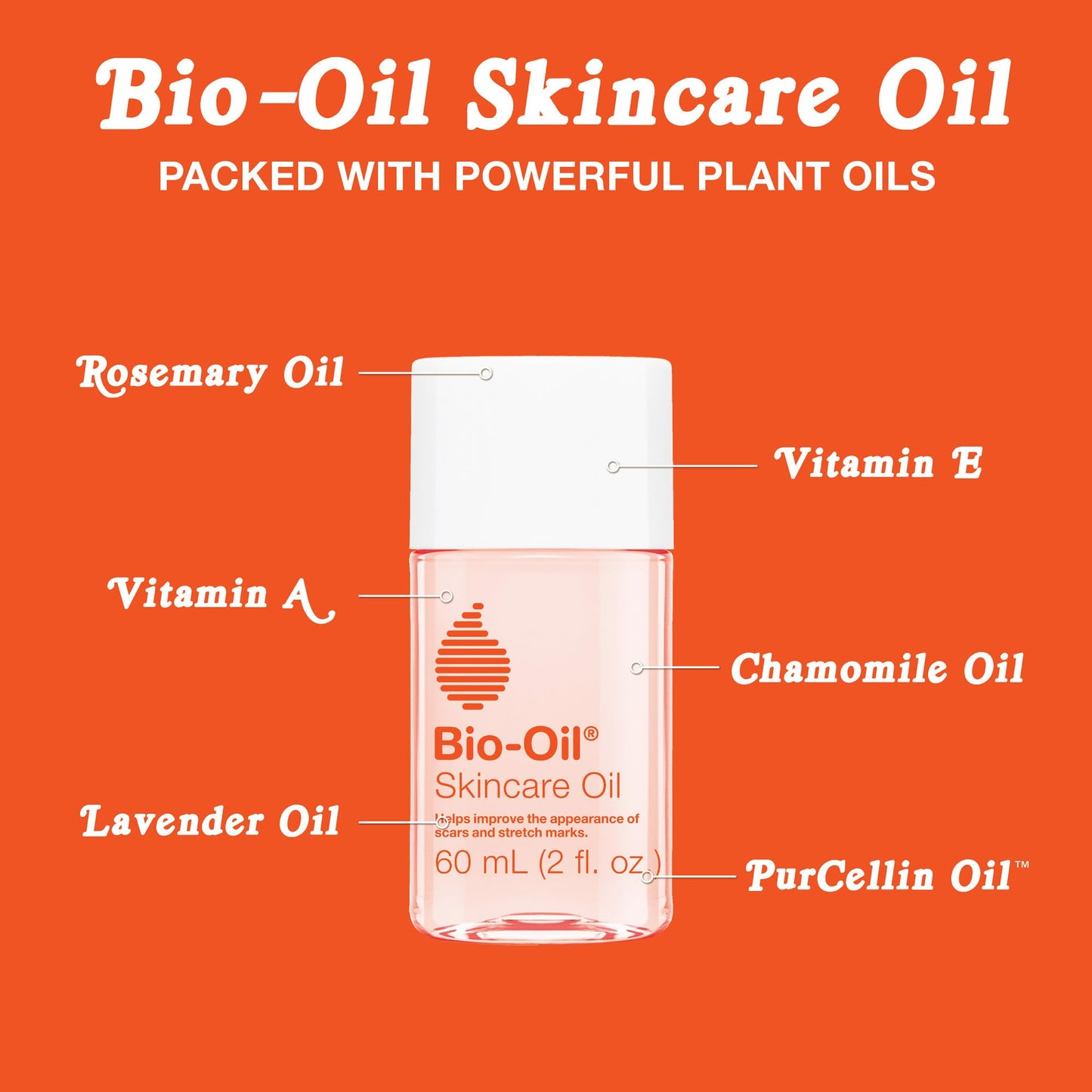 Bio-Oil Skincare Body Oil with Vitamin E, Serum for Scars